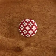 こぎん刺し ブローチ No.652