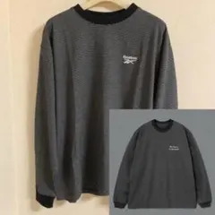 早い者勝ち‼️ Reebok ボーダー ロンt Ennoy everyone