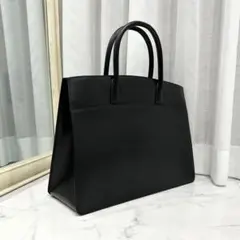エルメス ホワイトバスGM ボックスカーフ ブラック G金具のサムネイル