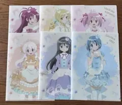 まどマギ　クリアファイル６枚　ローソン