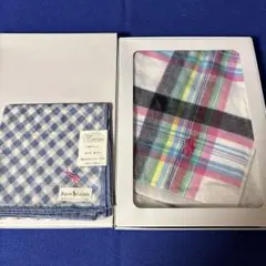 ラルフローレン フェイスタオルと大判ハンカチ