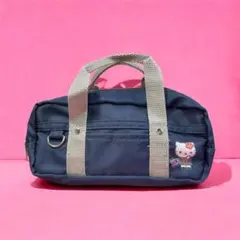 サンリオ　ハローキティ　スクールバッグ風　マルチポーチ　平成ギャル風　ペンケース