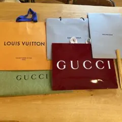 GUCCI・LOUIS VUITTON・BALENCIAGA 購物袋組合