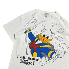 90s Disney Donald Duck tシャツ vintage ミッキー