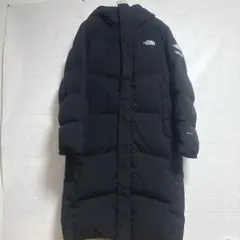 美品 ノースフェイス ロングダウンコート 黒 XL S-169