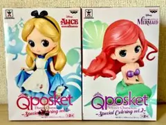 【未開封】Qposket アリス＆アリエル スペシャルカラーリング