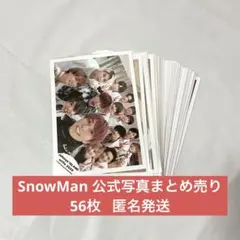 SnowMan 公式写真 まとめ売り 集合 混合