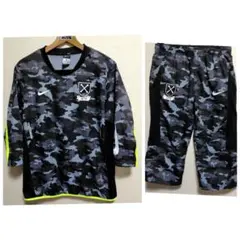 NIKE ナイキ NFTB七分丈迷彩ピステセットアップ
