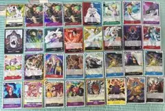 ワンピース トレーディングカード84枚まとめ　プロモ、L、SR、R、UC有り