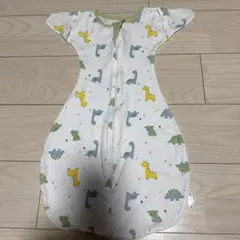 恐竜柄 ベビー用スリーパー