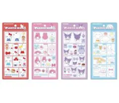 サンリオ　プラスチックモデル風シール
