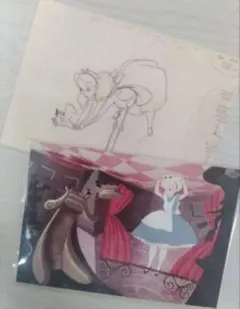 ★ふしぎの国のアリス★ポストカード 2枚セット★ディズニー★