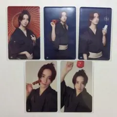 JO1 佐藤景瑚 5th Anniversary 祭り トレカ 5枚セット