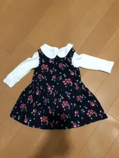 baby GAPワンピース baby GAP襟付きリブロンパース セット