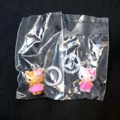 ハローキティ めじるしアクセサリー 日焼け・お花 2点セット