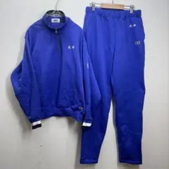 1076 ASICS Retro Half-Zip Tracksuit Blueのサムネイル
