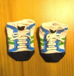 ミキハウス スニーカー風ベビー靴下 9-11cm