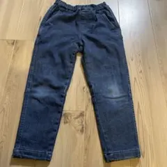 UNIQLO裏フリースジーンズパンツ　サイズ120