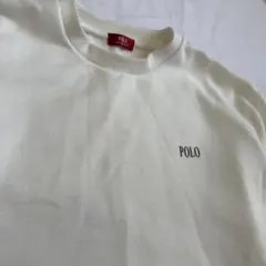 POLO トレーナー　ホワイト
