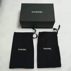 CHANEL ギフトボックスと収納袋セット