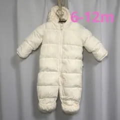 ギャップ　フード付きロンパース　ダウン