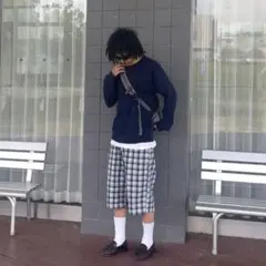 00s polo jeans baggy check shorts - メルカリ