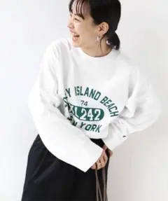 美品！チャンピオン ジャーナルスタンダード別注 ロングTシャツ ホワイト
