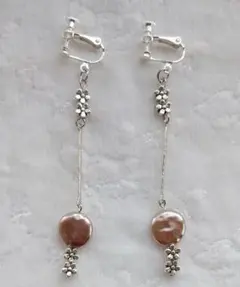 No.270　シルバー小花&オーロラパール