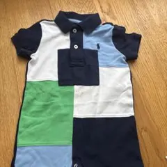 Ralph Lauren ポロ ロンパース 80cm マルチカラー
