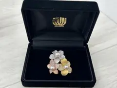 【美品】ブローチ パール メッキ品 未使用