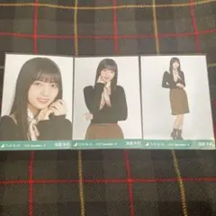 乃木坂46 生写真 海邉朱莉 スカーフ コンプ 3枚