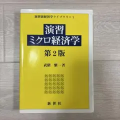 演習ミクロ経済学