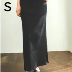 ノーブル　トタンテレコタイトスカート　ロング　ブラック　黒　サイズ36　Ｓ