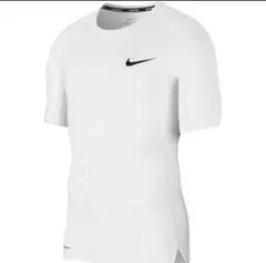 【新品】NIKE PRO DRI-FITタイト半袖シャツ L 白