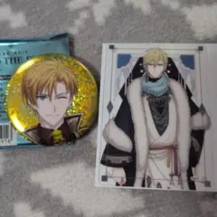 アイナナ　六弥ナギ　缶バッジ＆クリアカード