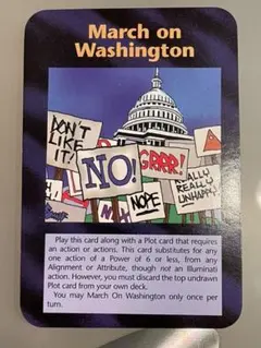 イルミナティカード　March on Washington（限定版）のサムネイル