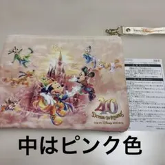 新品❗️宿泊者限定ピンク　東京ディズニーリゾート40周年記念ポーチ