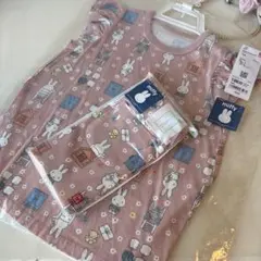 【新品】ユニクロ　ミッフィー サイズ100 Tシャツ1枚　レギンス1枚