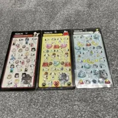 PEANUTS スヌーピーシール 3枚セット