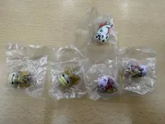 デジモン　めじるしアクセサリー　5点