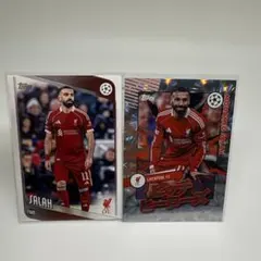 Topps Mohamed Salah サラー　2枚セット