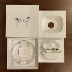​【ジャンク品】Apple AirPods Pro 第1世代（箱・付属品あり）