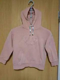 BABYDOLL クラウン刺繍 フード付きパーカー 120