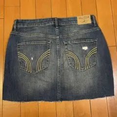 HOLLISTERデニムミニスカート