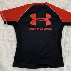 アンダーアーマー コンプレッション 半袖 M 黒 赤