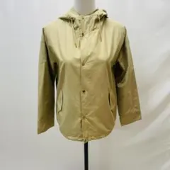 【美品】anatelier フード付き 長袖 ジャケット 36 S カーキのサムネイル