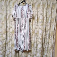 as know as Vネック ロングワンピース