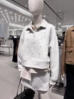 h&m エンベリッシュドスキューバ　セットアップ