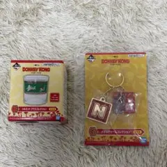 이치방쿠지 ドンキーコング E賞 グラス G賞 メタルチャーム 묶음 판매