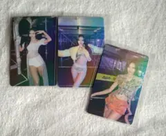 LISA リサ BLACKPINK トレカ 韓国限定★A.3枚セット